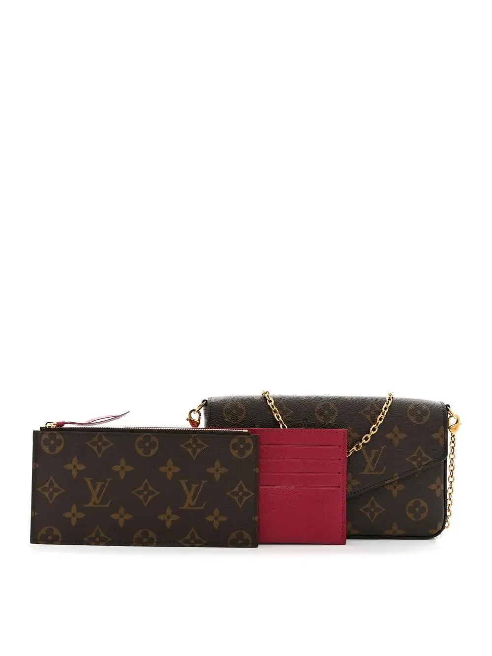 Louis Vuitton Pochette Felicie Chain #322733L13B